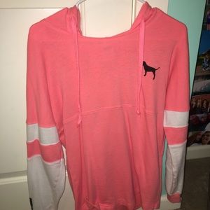 Light weight pink sweatshirt